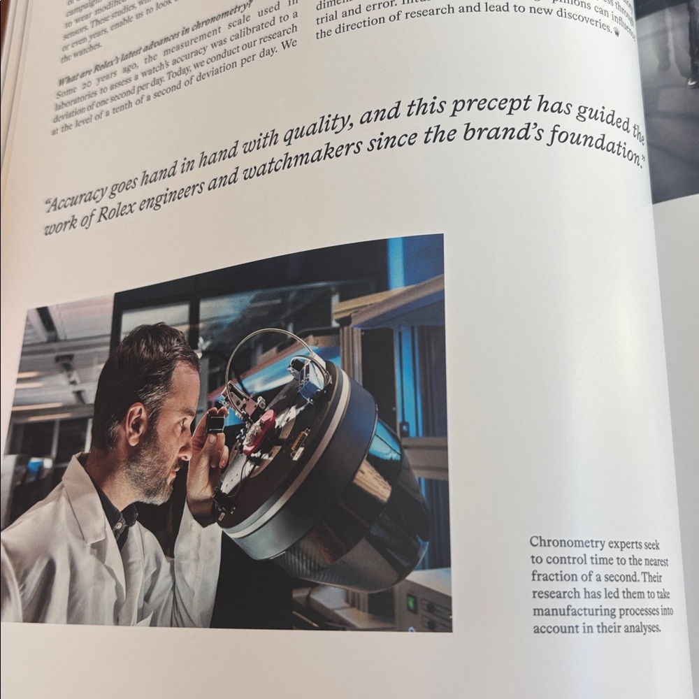 Rolex 2025 Magazine with Silver and White Watch Cover - Picture 2 of 4